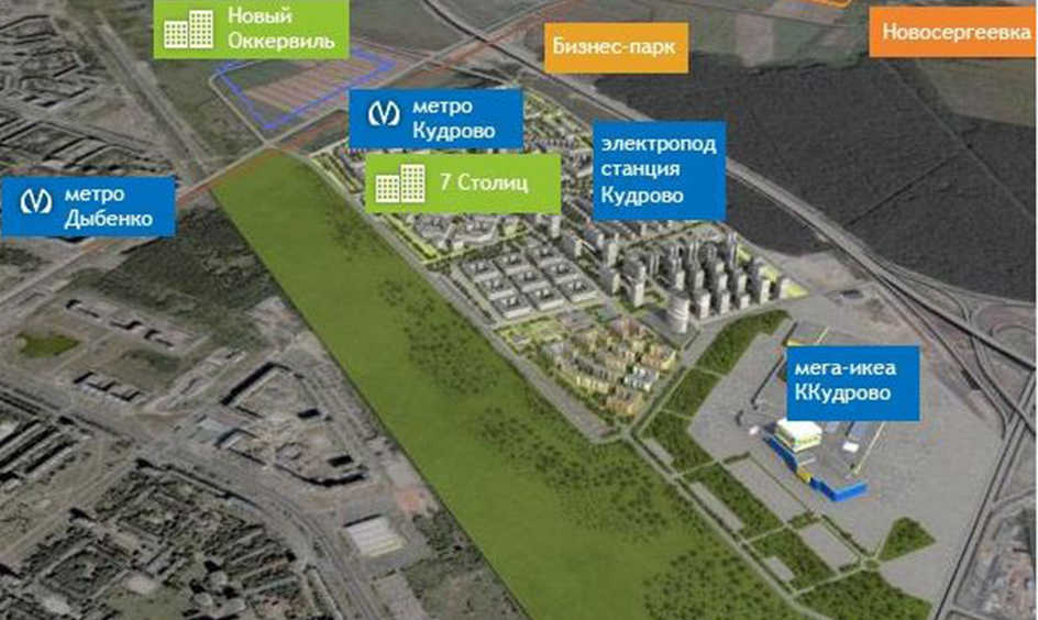 От развязок до станции метро к 2025 году в Кудрово за счет инвесторов.